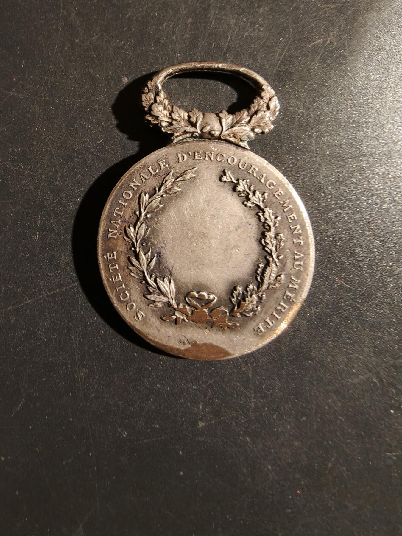 老王徽章第163期 13-15日三场连拍 16日统一发货  13、14日结束后可寄存 法国银级国家鼓励发展协会奖章