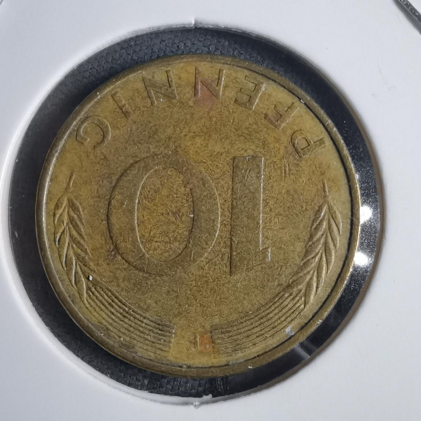 沼泽如烟--第905场 德国1973年10芬尼