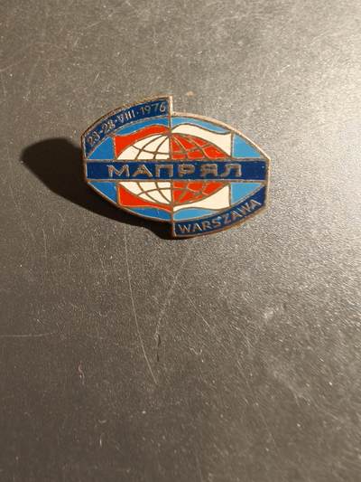 老王徽章第163期 13-15日三场连拍 16日统一发货  13、14日结束后可寄存 - 波兰华沙俄语教师和俄语文学国际协会徽章