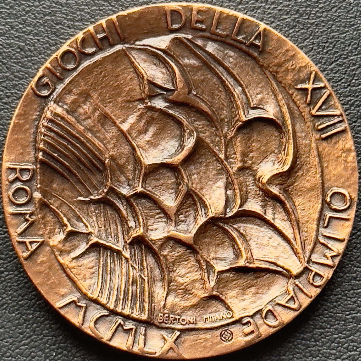 ＜小葵钱铺＞第65期·散币·银币场·满200包邮，不寄存·17号发货 〈55mm，40g±，后铸〉1960年奥林匹克纪念铜章