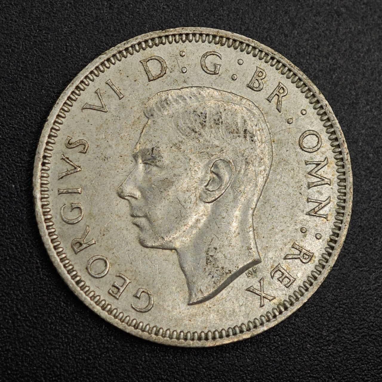 【淘币小摊】实时拍第七百九十六拍   小银币场   满百包邮可预留二周 每周一统一发货   英国1942年乔治六世一先令银币