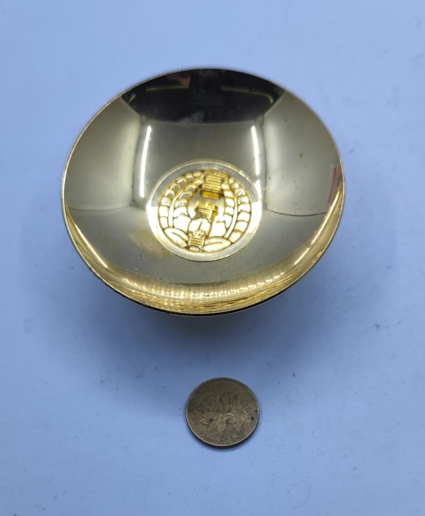 红色经典收藏拍卖专场第31期 鬼子富贵贯 24K镀金酒盏