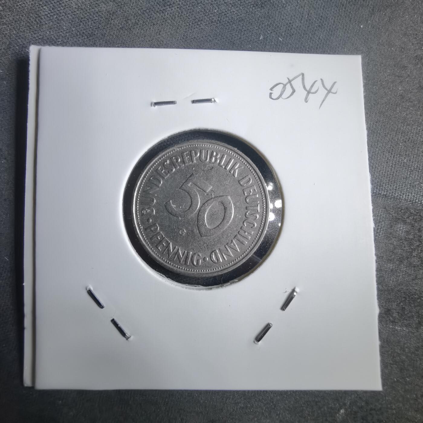 沼泽如烟--第905场 德国1950年50芬尼