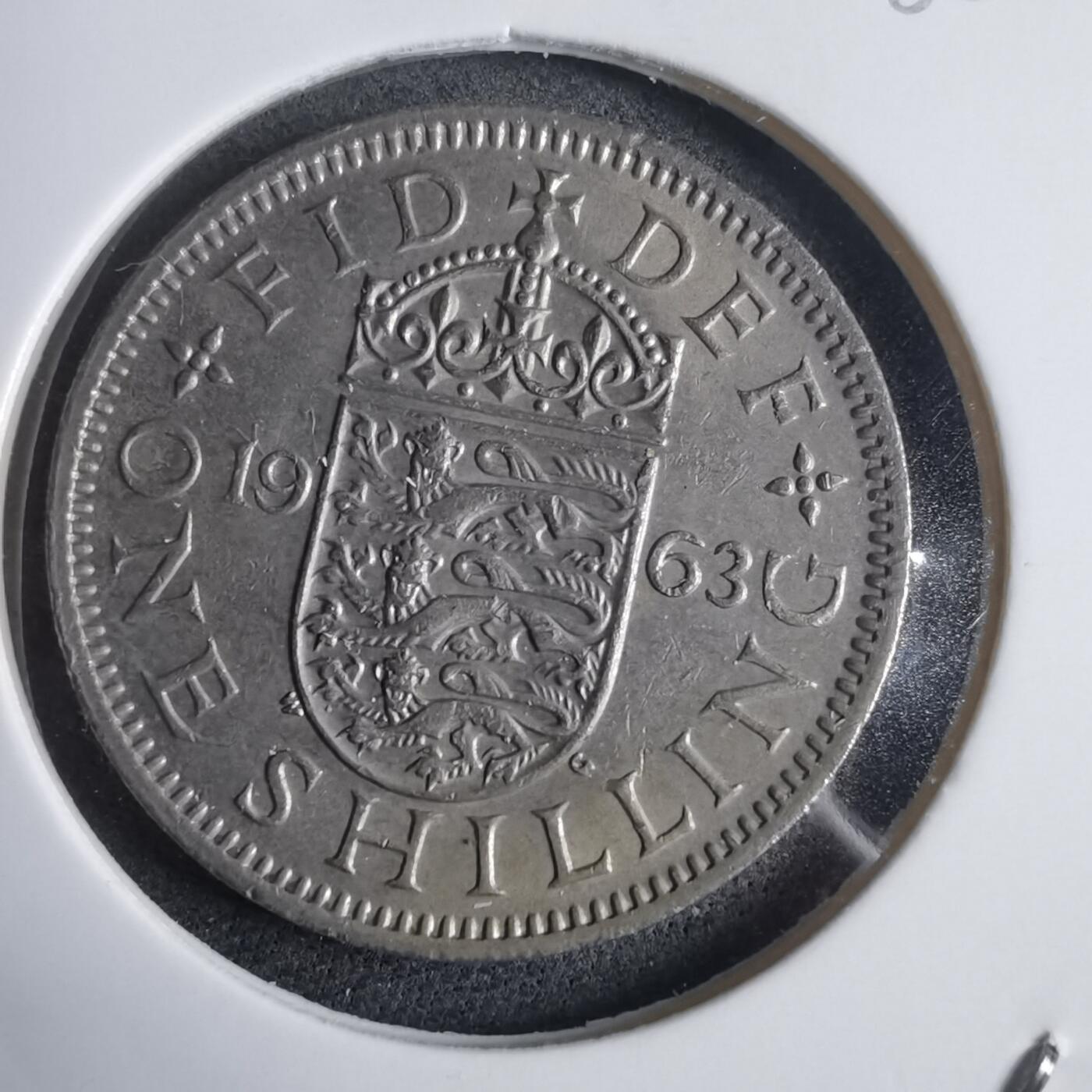 沼泽如烟--第905场 英国1963年1先令