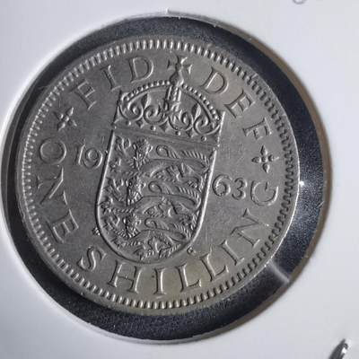 沼泽如烟--第905场 - 英国1963年1先令