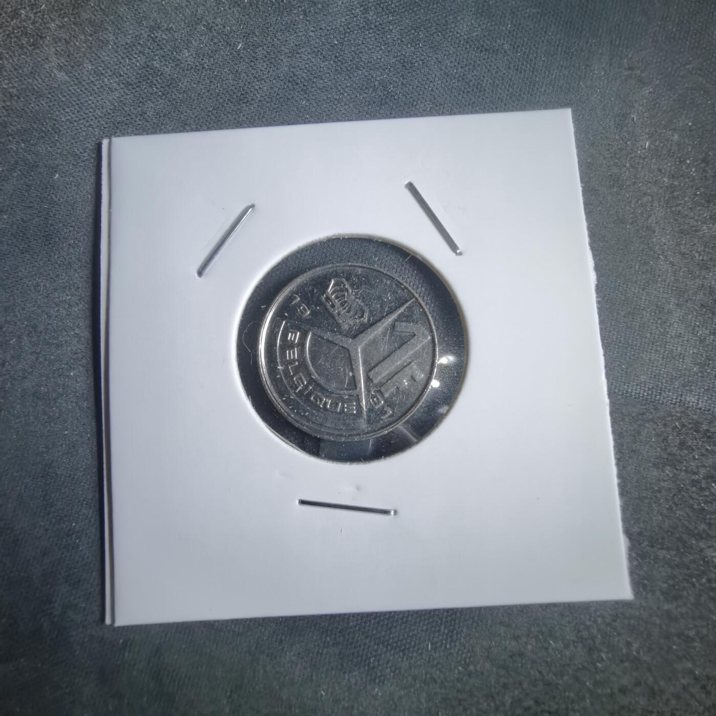 沼泽如烟--第905场 比利时1991年1法郎