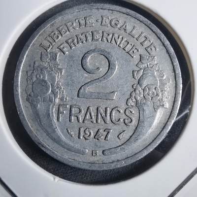 沼泽如烟--第905场 - 法国1947年2法郎B