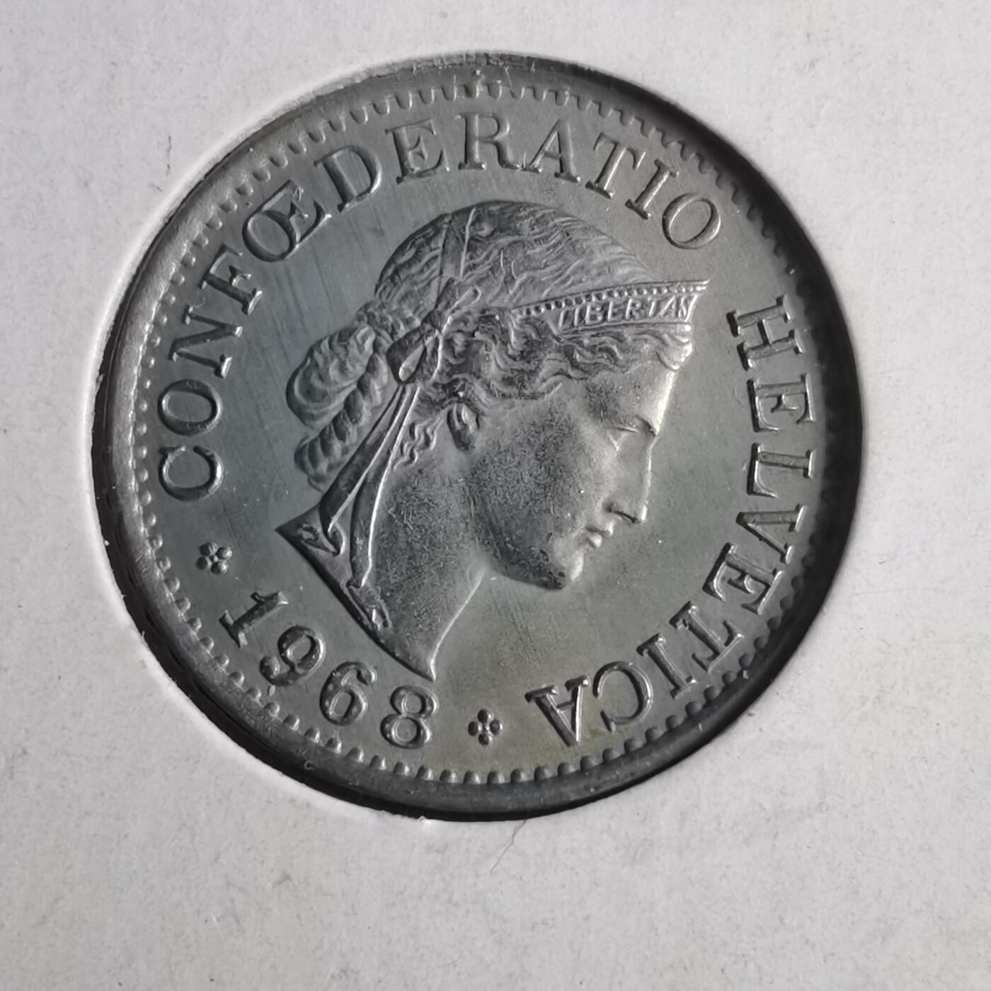 沼泽如烟--第905场 瑞士1968年10分