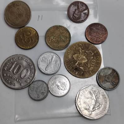 PCAI钱币17-605 外国硬币小专场 - 外国硬币一组  11
