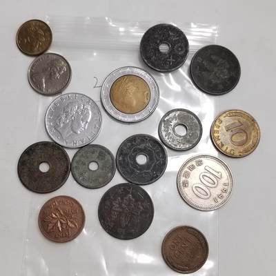 PCAI钱币17-605 外国硬币小专场 - 外国硬币一组  2