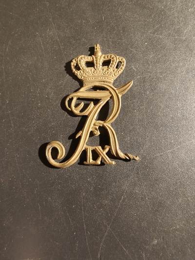 老王徽章第163期 13-15日三场连拍 16日统一发货  13、14日结束后可寄存 - 丹麦国王弗里德里希九世花押徽章