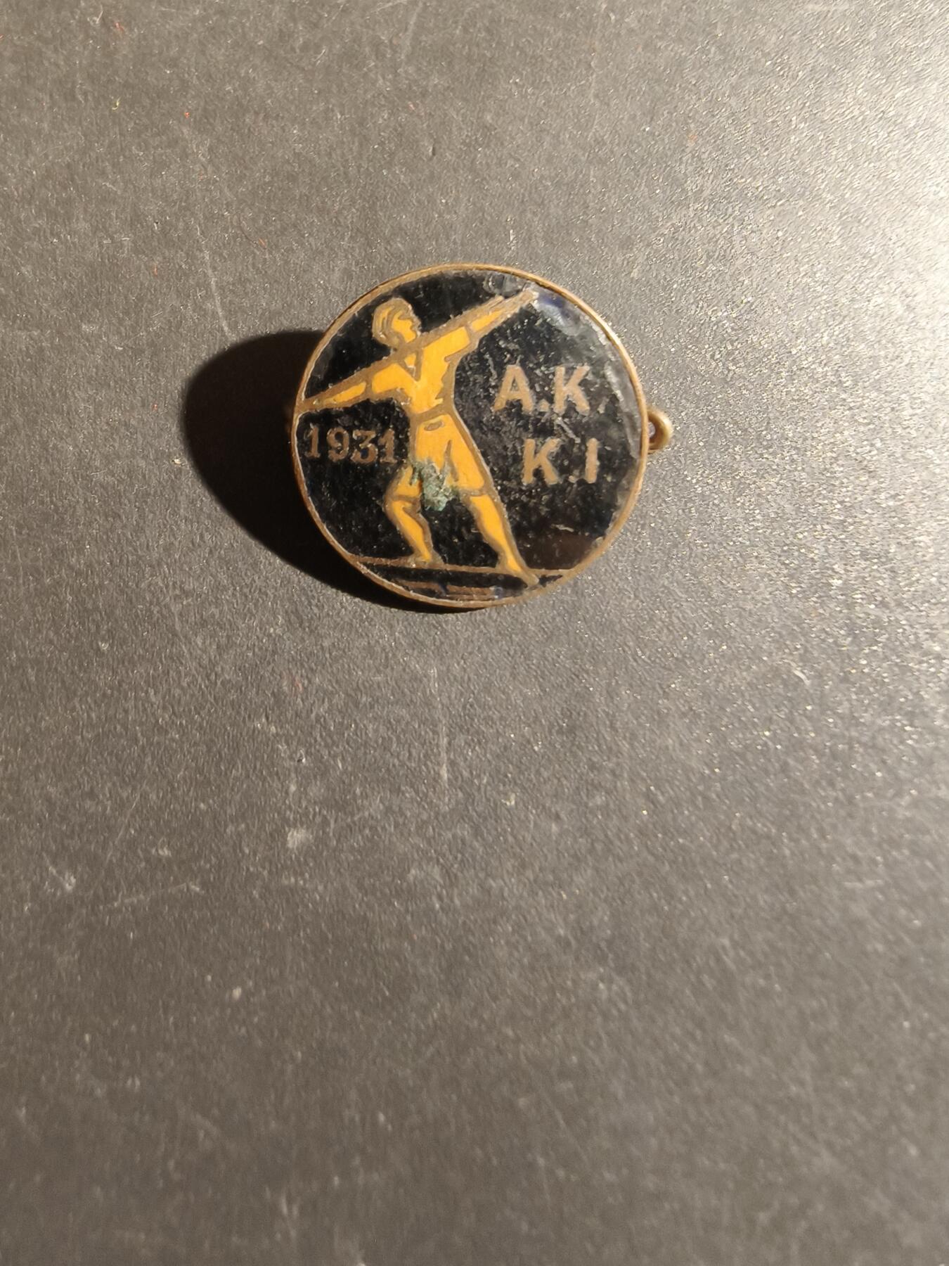 老王徽章第163期 13-15日三场连拍 16日统一发货  13、14日结束后可寄存 丹麦田径运动协会徽章