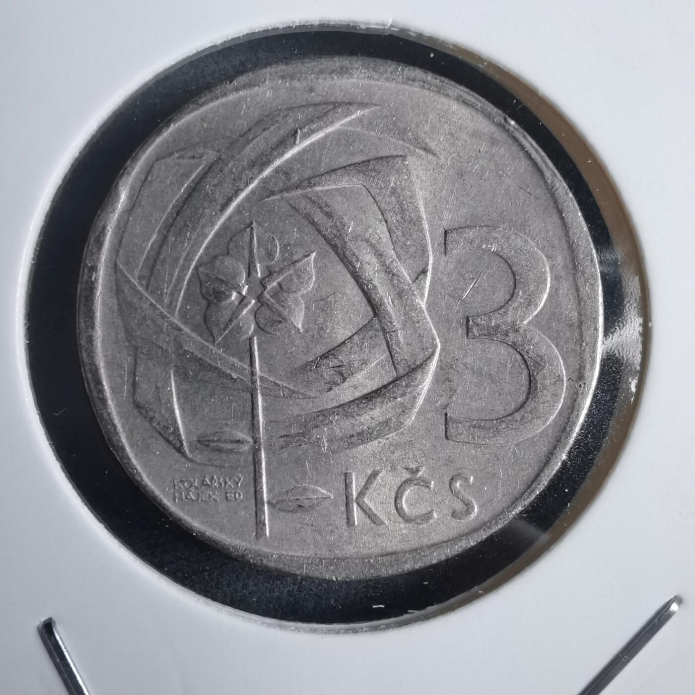 沼泽如烟--第905场 捷克斯洛伐克1968年3克朗