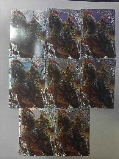 龙虎卡牌第六三场 （无佣金，周六结拍，欢迎送拍） - 镭雕8张卡玩帕克 追义水浒 卢俊义