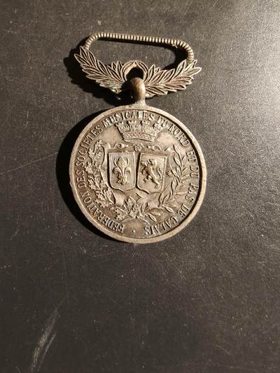 老王徽章第163期 13-15日三场连拍 16日统一发货  13、14日结束后可寄存 - 法国北方音乐协会奖章