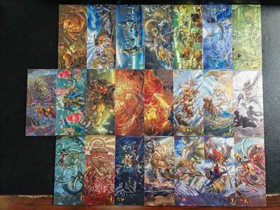 阳大大卡牌拍卖第82期（持续收拍品，周五晚上九点截拍，进群福利早知道） - 【镭射票】卡联社 徐子晖 典藏镭射 22张