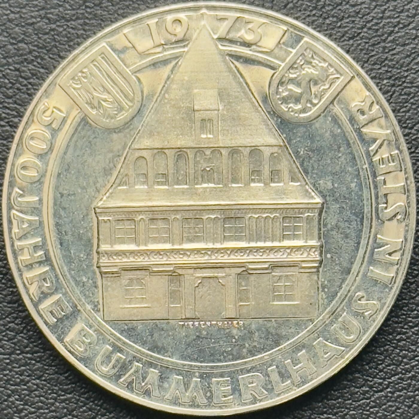 ＜小葵钱铺＞第65期·散币·银币场·满200包邮，不寄存·17号发货 〈20g，900银〉奥地利1973年巴默尔故居500周年50先令精制纪念银币