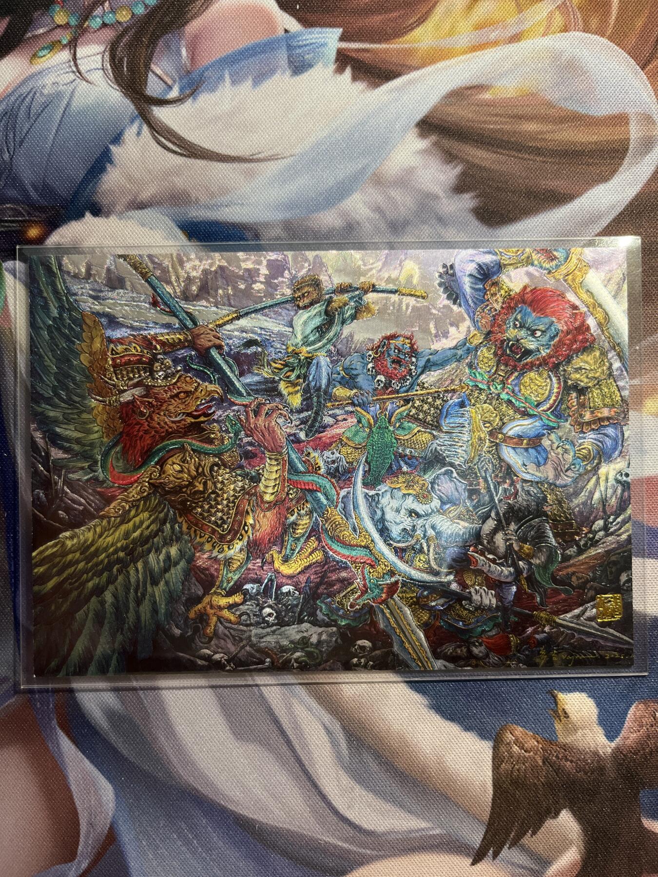 欢迎送拍、零成本上架，释放现金流，合理分配上拍卡品 【裸卡a5】多吉 狮驼岭（正面折光）