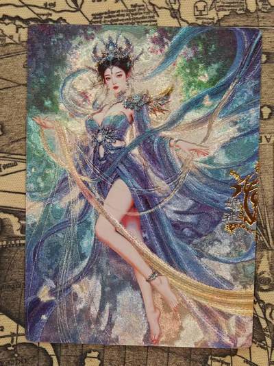 龙虎卡牌第六三场 （无佣金，周六结拍，欢迎送拍） - 粗闪卡 奇点 宗rich-玄灵谱 嫘祖