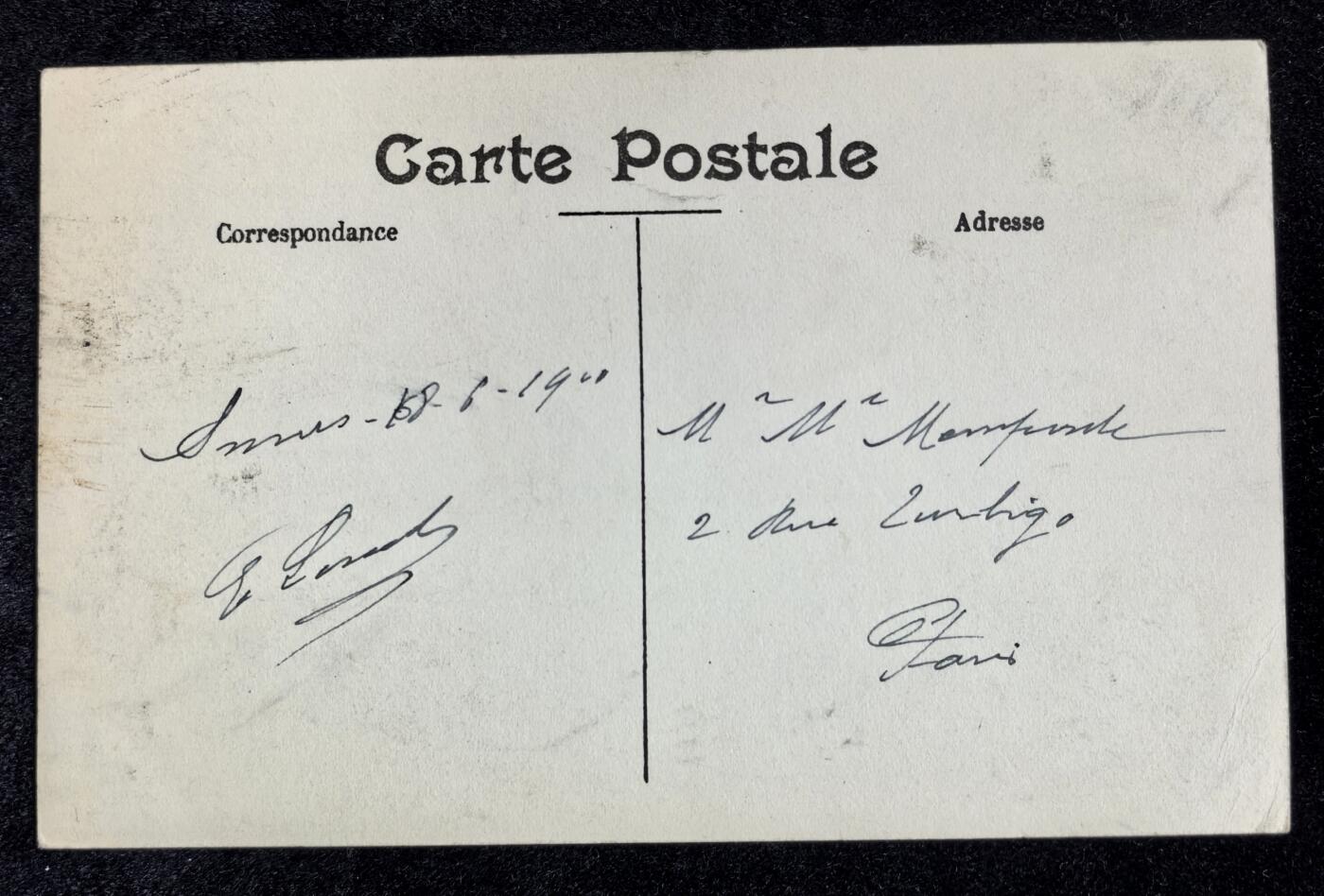 比利时 1918年 安特卫普 弗拉芒剧院 老明信片一张