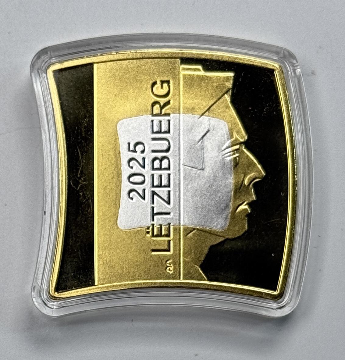 S&S Numismatic世界钱币-拍卖 第115期  卢森堡2025年 杰出建筑系列10-卢森堡爱乐音乐厅 2.5欧元银+北欧金双色纪念币 官方卡币