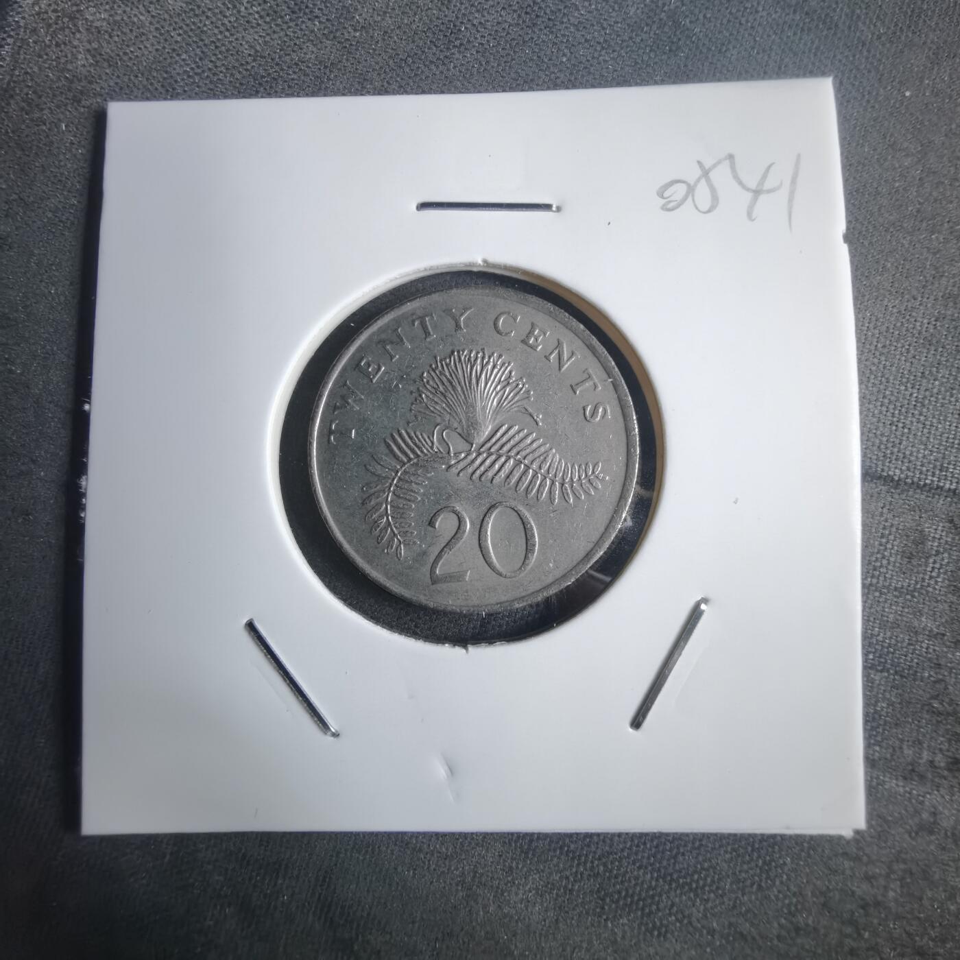 沼泽如烟--第905场 新加坡1985年20分