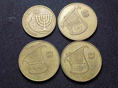 KK钱币收藏小铺  第370场  2月预留时间 周末发货 -  以色列一组12枚散币