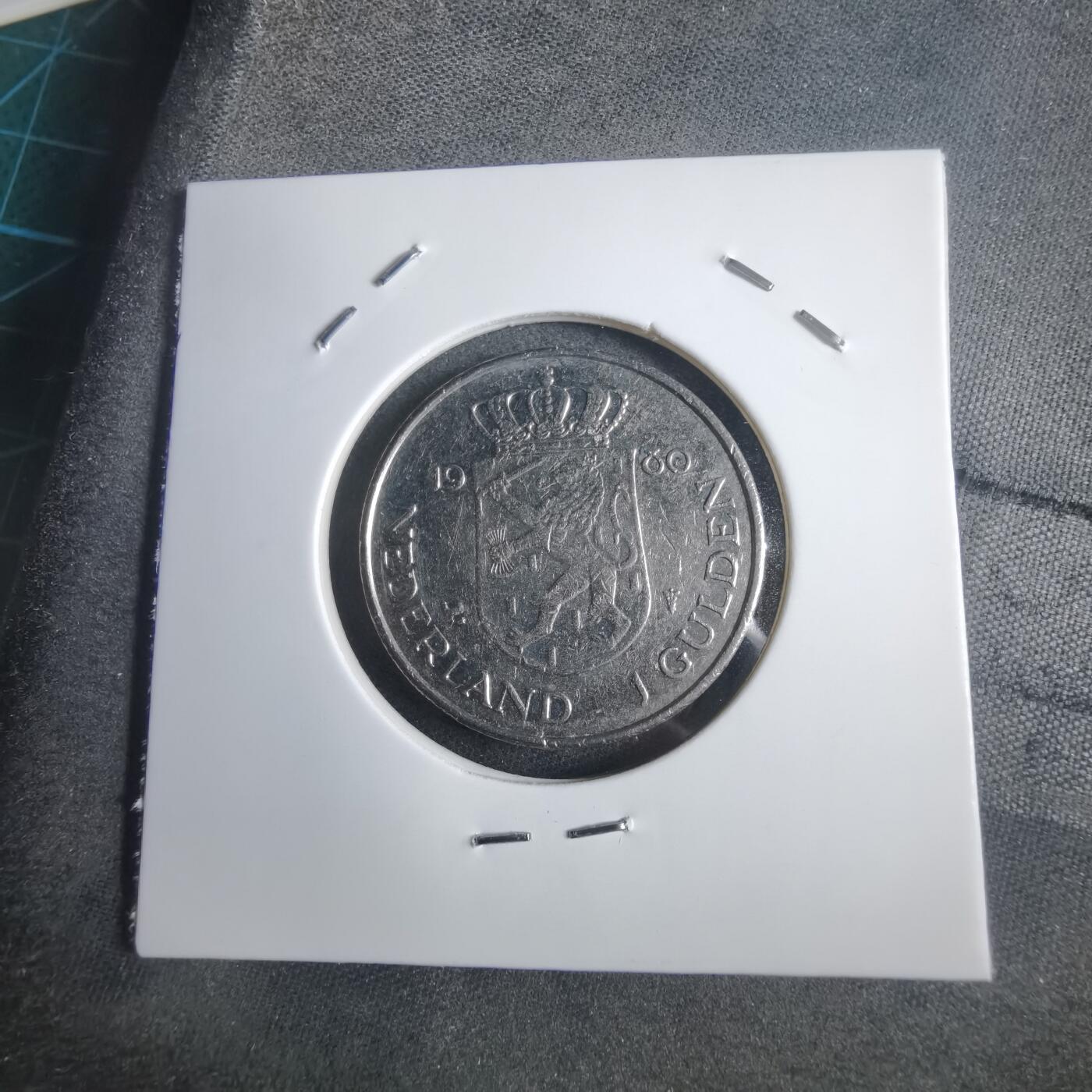 沼泽如烟--第905场 荷兰1980年1盾纪念币