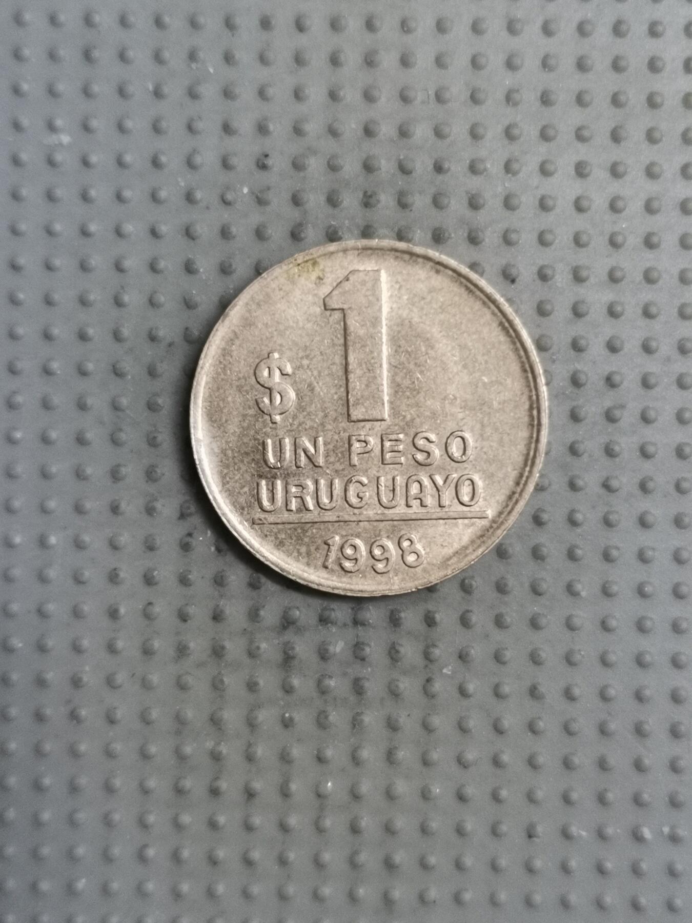 2025年第117场各国散币拍卖（总第117场） 乌拉圭1998年1比索