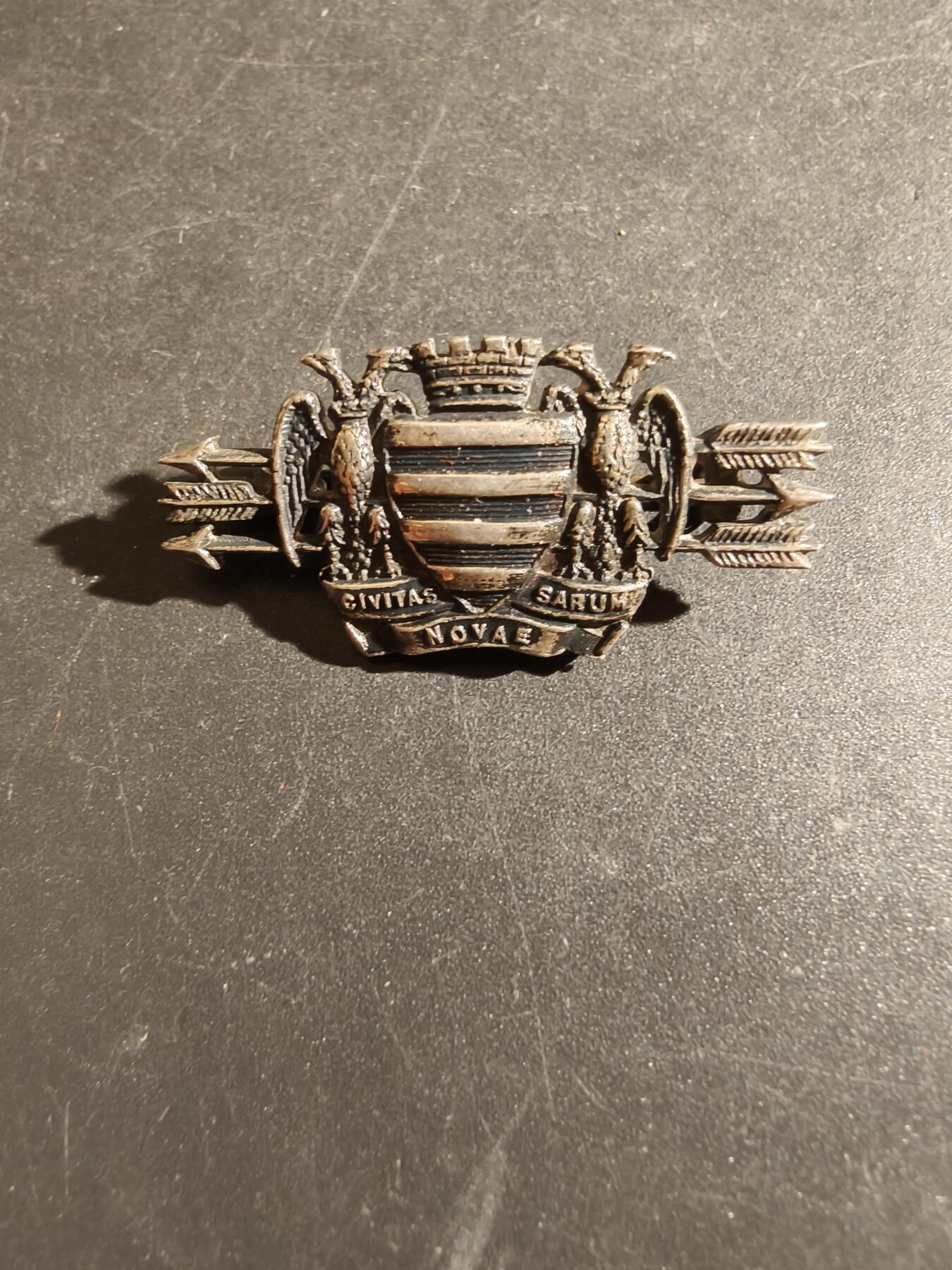 老王徽章第163期 13-15日三场连拍 16日统一发货  13、14日结束后可寄存 英国证章    925银    6.4g