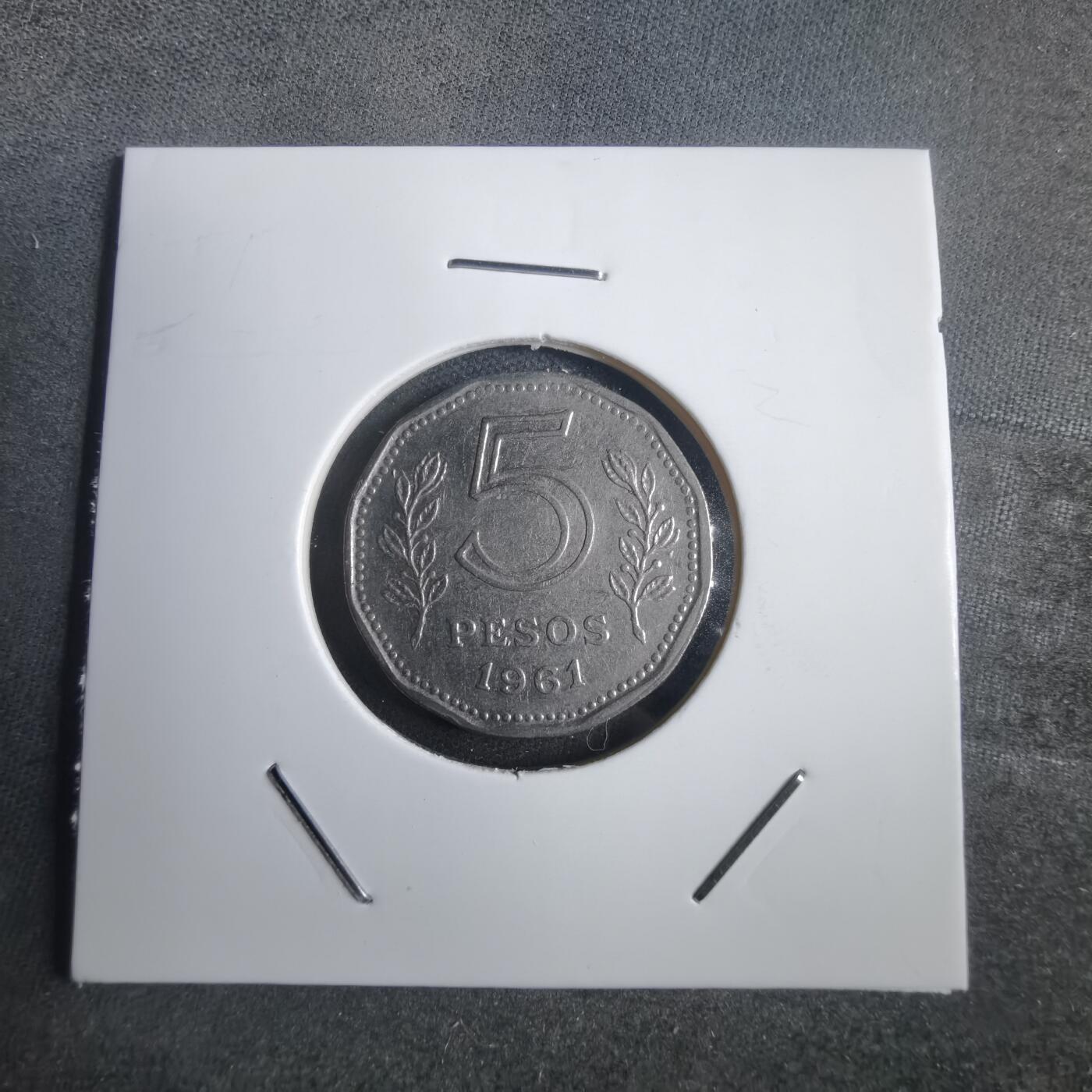 沼泽如烟--第905场 阿根廷1961年5比索