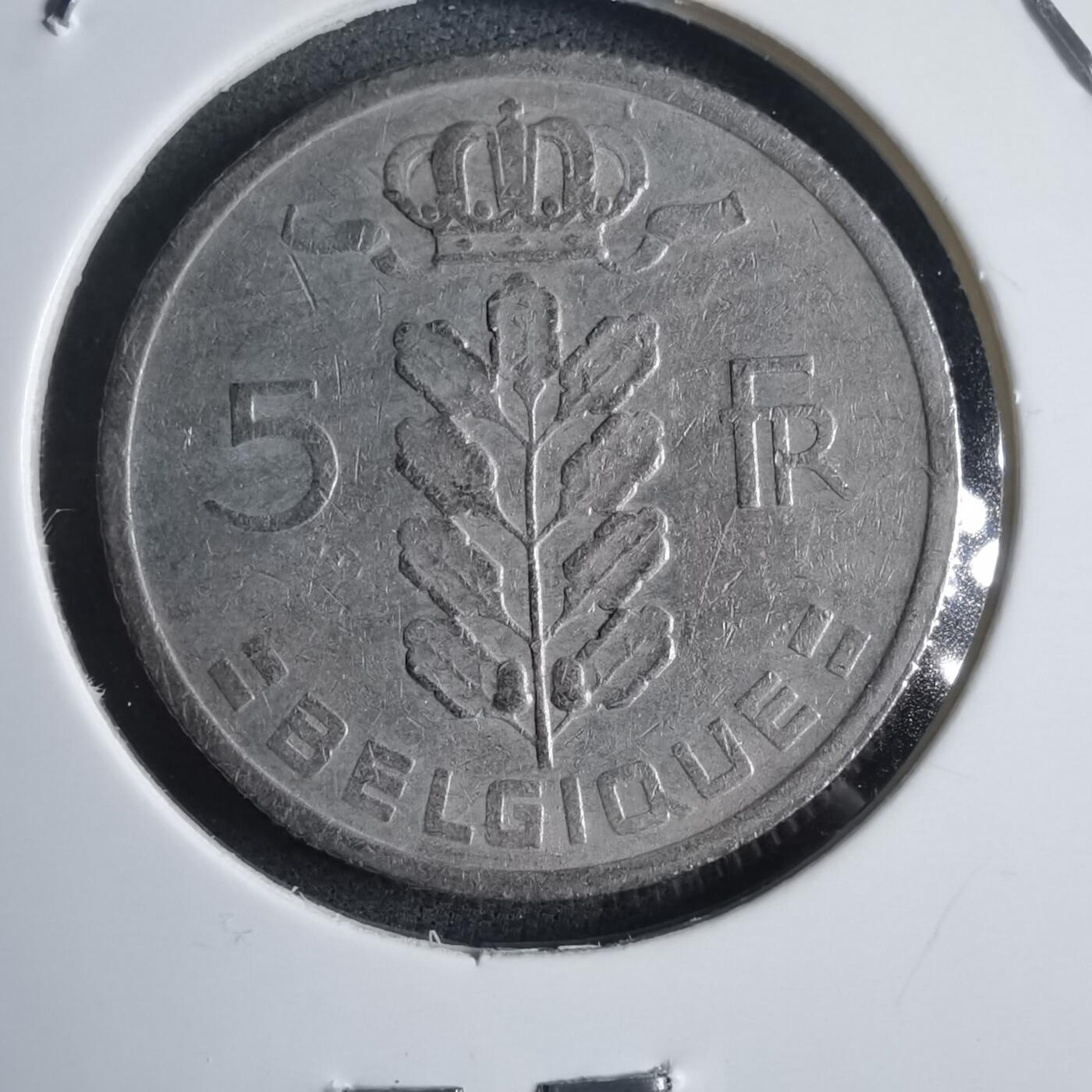 沼泽如烟--第905场 比利时1970年5法郎