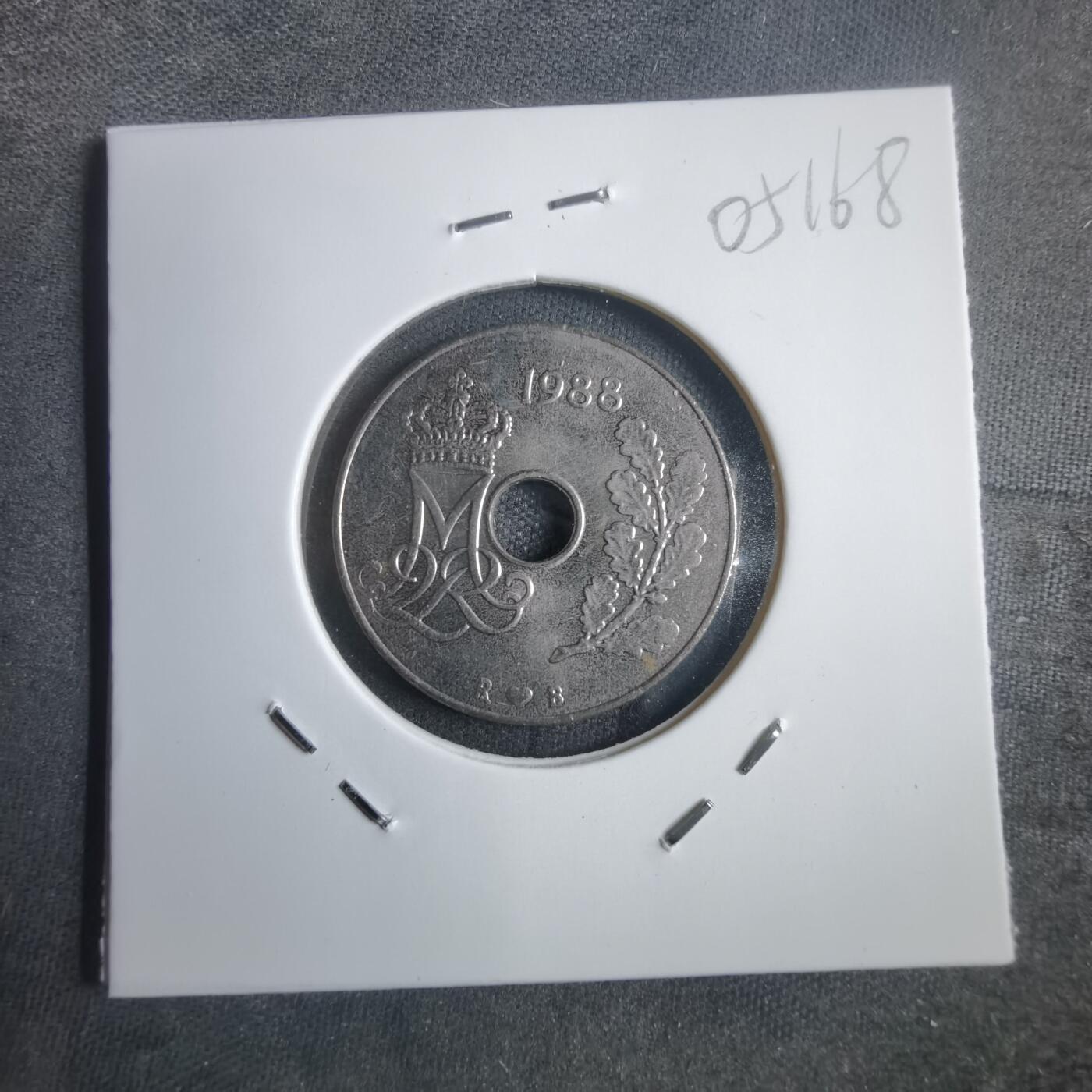 沼泽如烟--第905场 丹麦1988年25欧尔