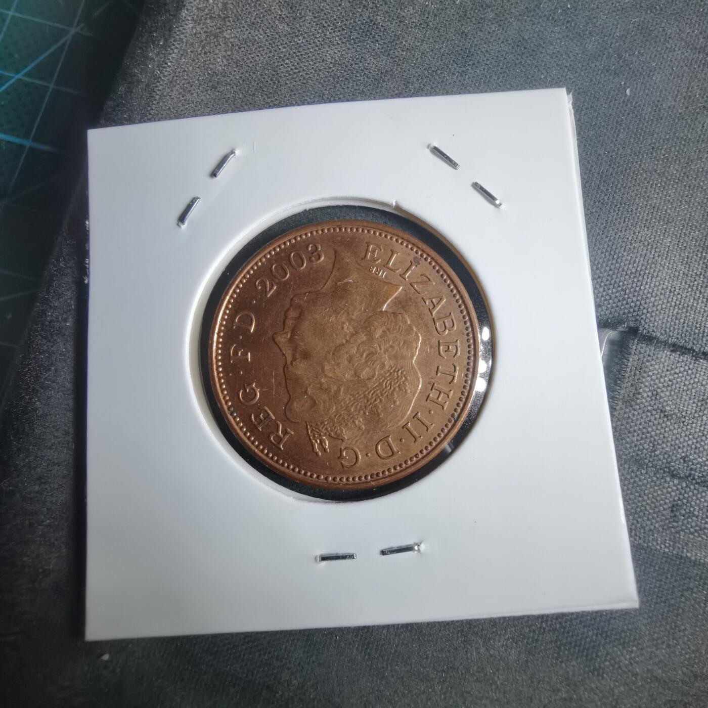 沼泽如烟--第905场 英国2003年2便士