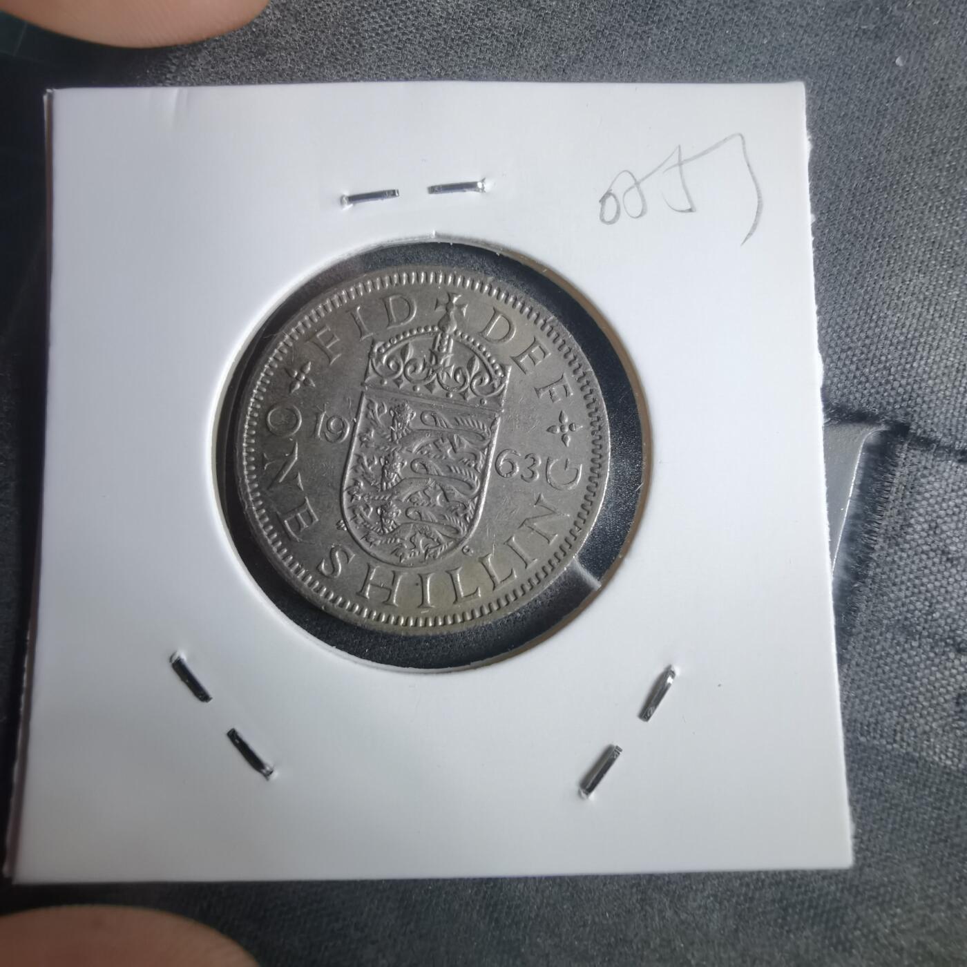 沼泽如烟--第905场 英国1963年1先令