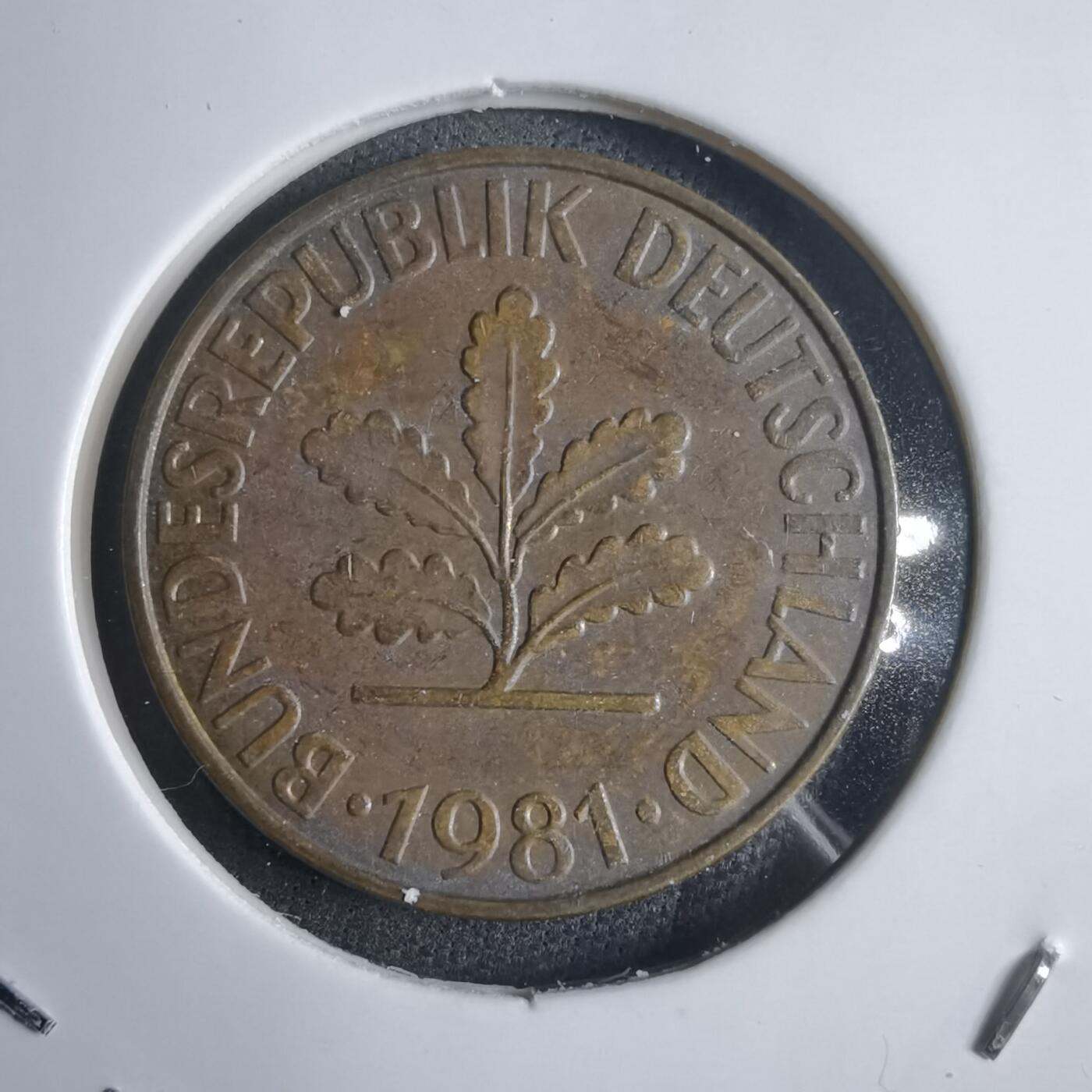 沼泽如烟--第905场 德国1981年10芬尼