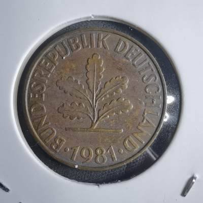 沼泽如烟--第905场 - 德国1981年10芬尼