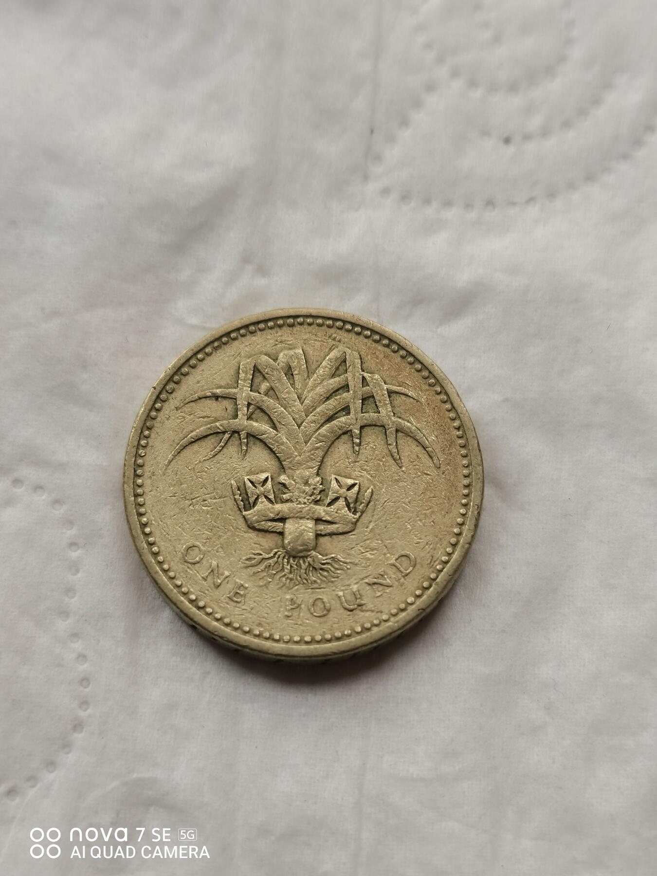 外币 85年英国1镑