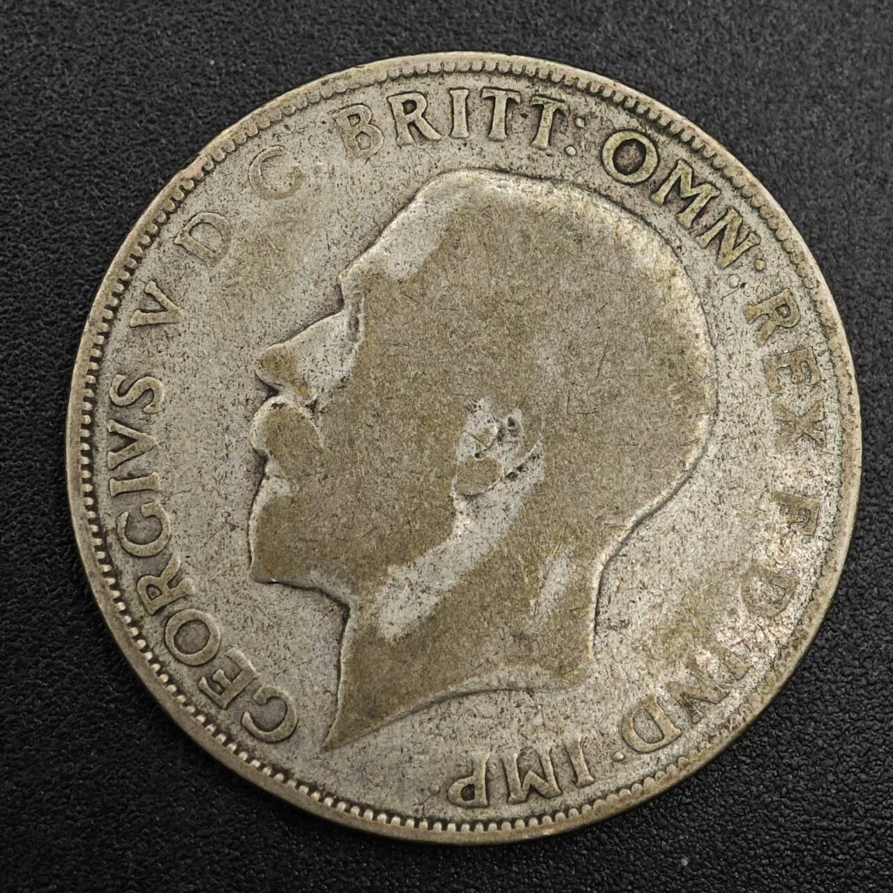 【淘币小摊】实时拍第七百九十六拍   小银币场   满百包邮可预留二周 每周一统一发货   英国1925年乔治五世弗洛林银币