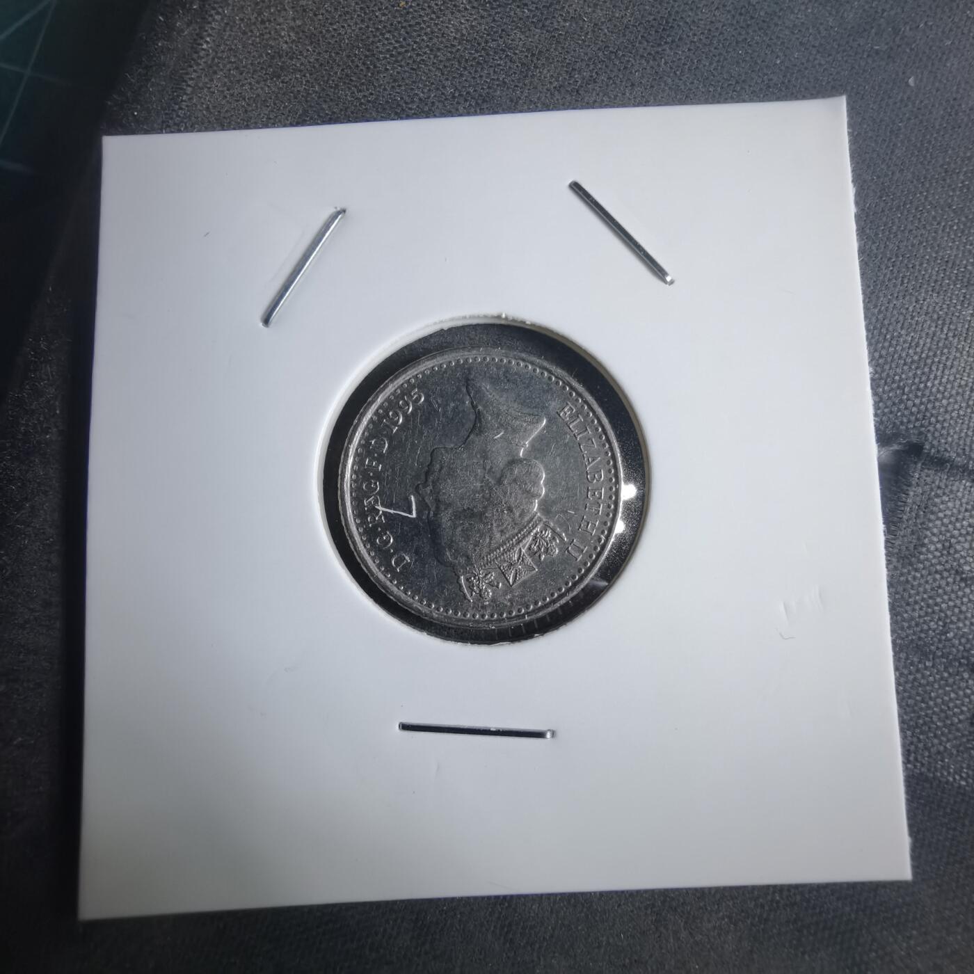 沼泽如烟--第905场 英国1995年5便士