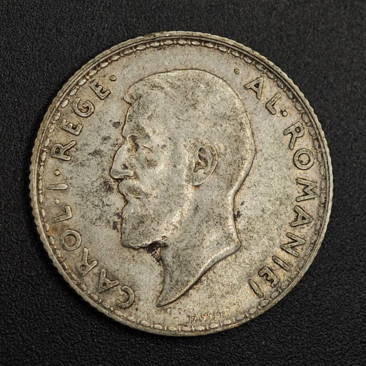 【淘币小摊】实时拍第七百九十六拍   小银币场   满百包邮可预留二周 每周一统一发货   罗马尼亚1910年1列银币