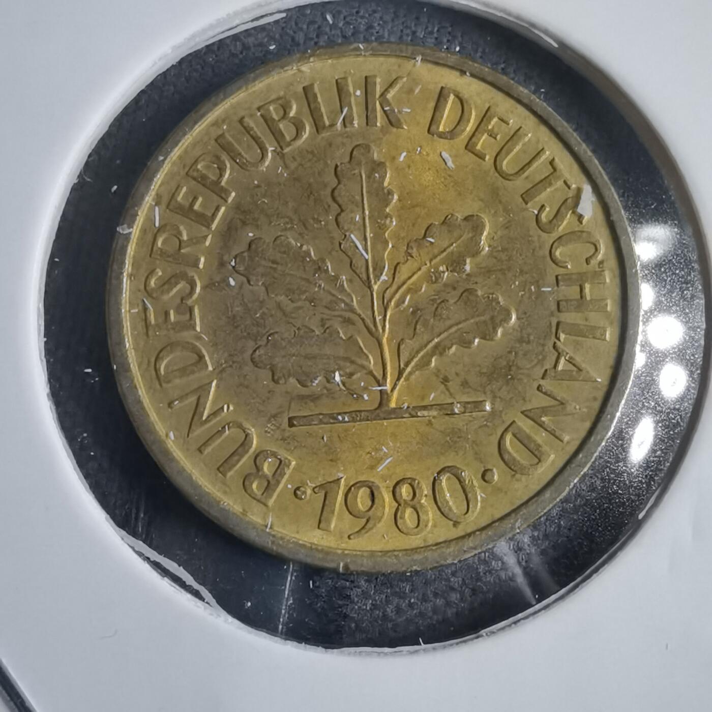 沼泽如烟--第905场 德国1980年5芬尼