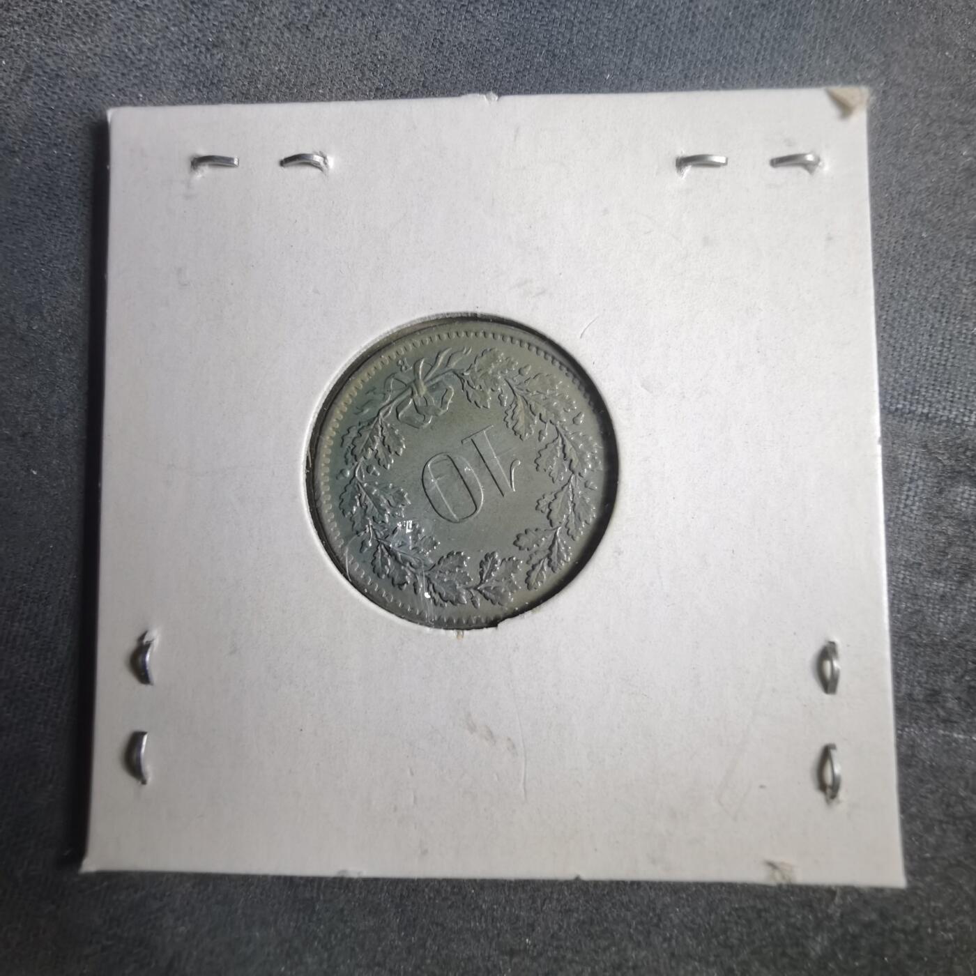 沼泽如烟--第905场 瑞士1968年10分