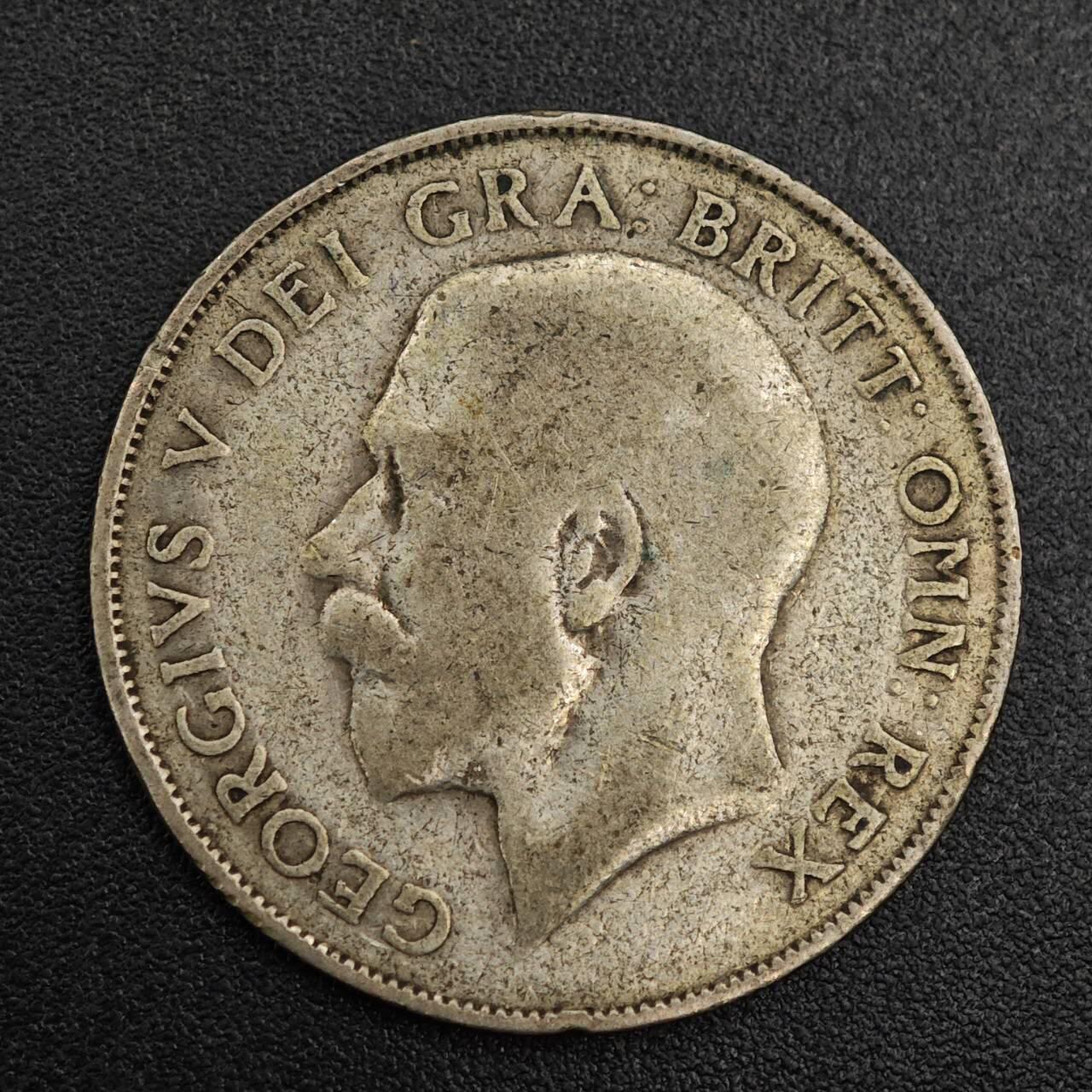 【淘币小摊】实时拍第七百九十六拍   小银币场   满百包邮可预留二周 每周一统一发货   英国1924年乔治五世一先令银币