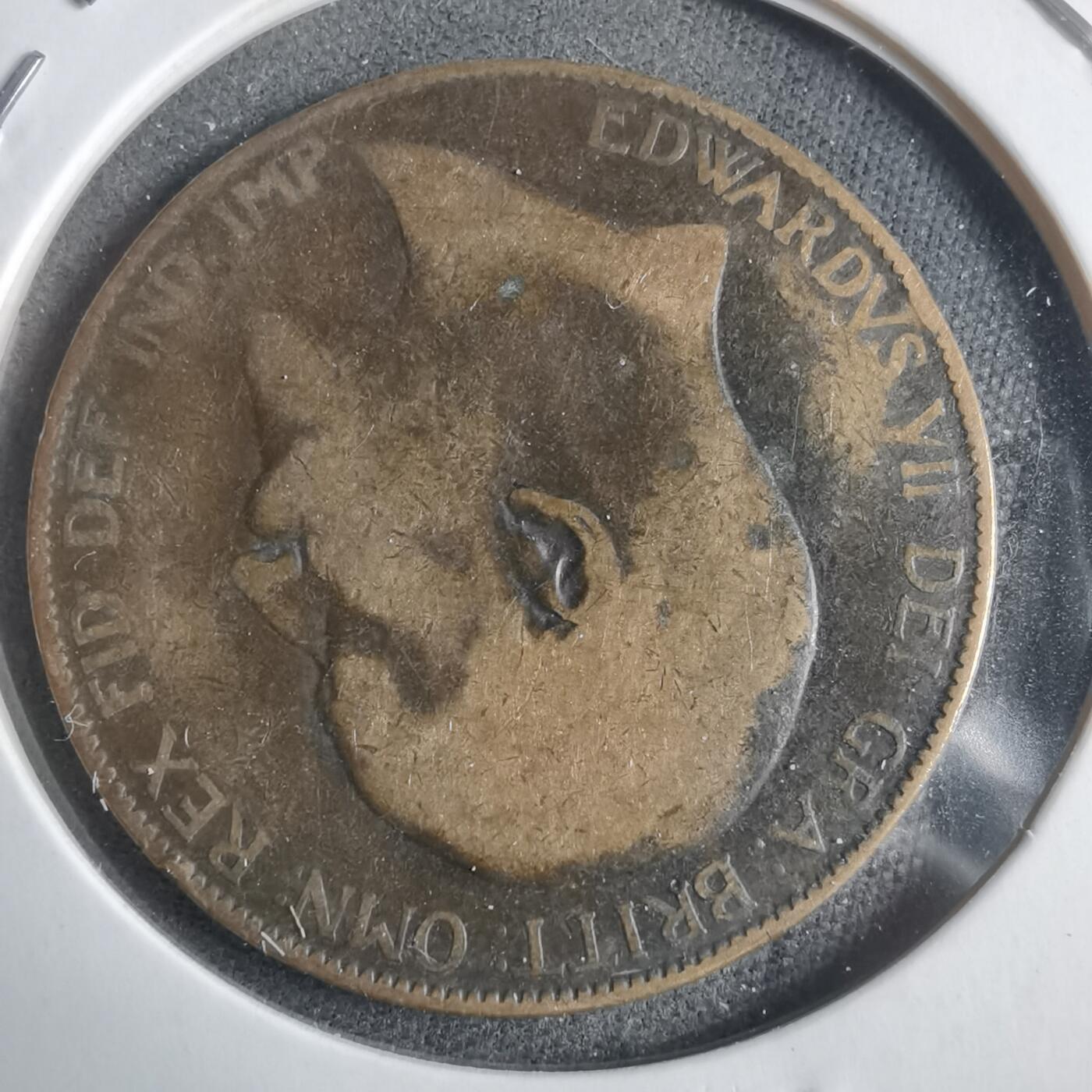 沼泽如烟--第905场 英国1907年1便士