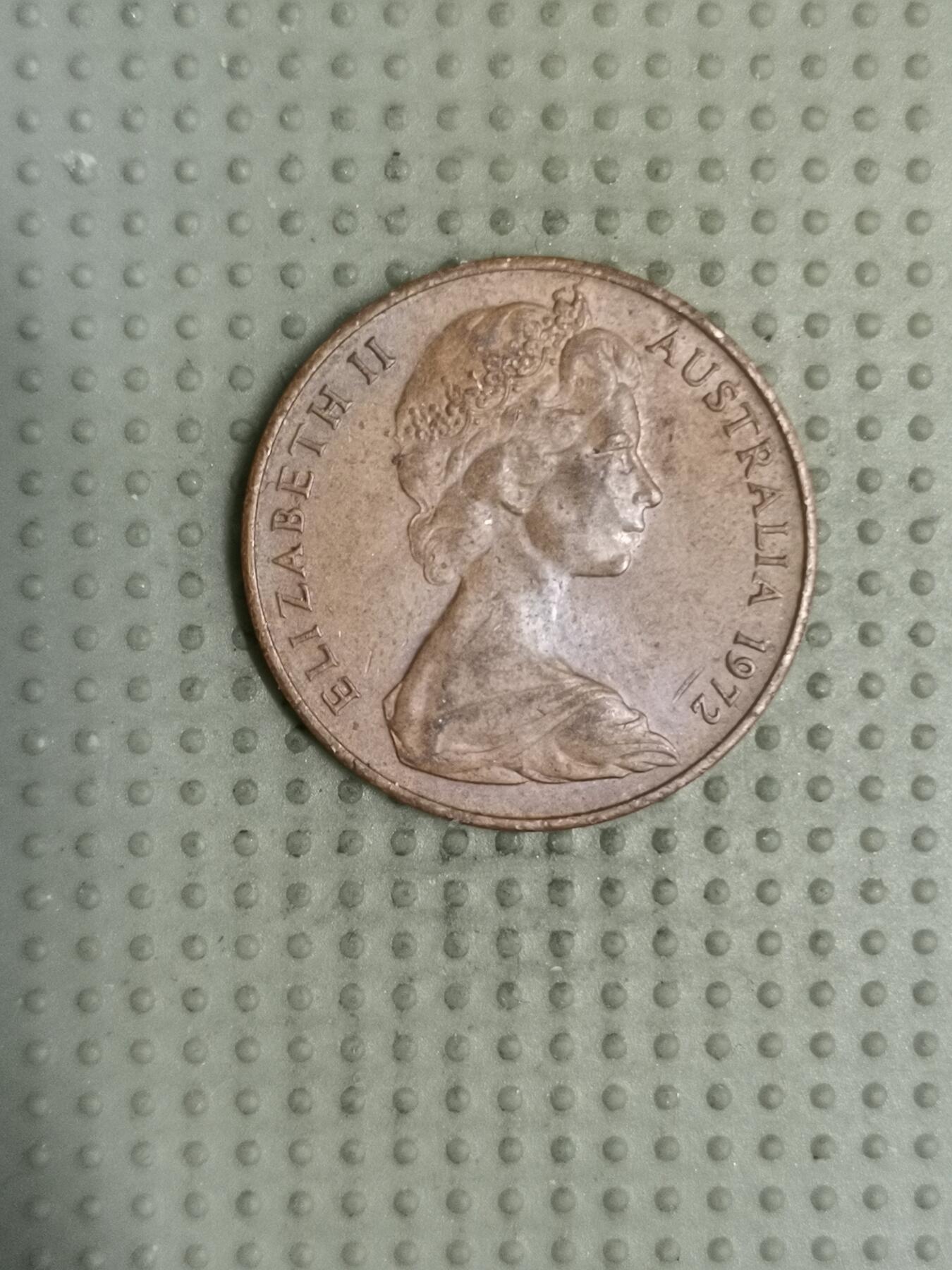 2025年第117场各国散币拍卖（总第117场） 澳大利亚1972年2分