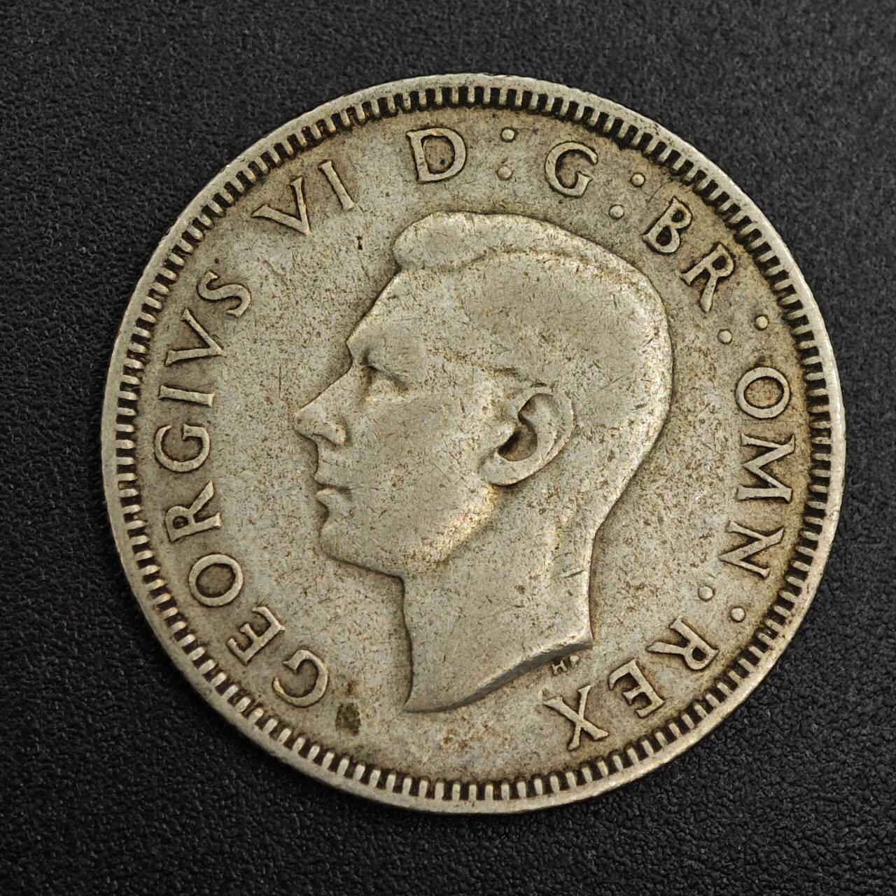 【淘币小摊】实时拍第七百九十六拍   小银币场   满百包邮可预留二周 每周一统一发货   英国1938年乔治六世一先令银币