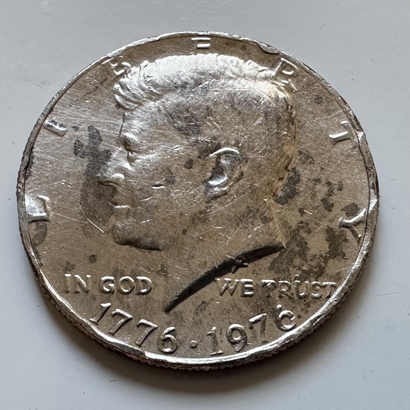 🌹外币初藏🌹🐯2025年第128场  每周二四六晚8️⃣点 接代拍 美国1976年半美元