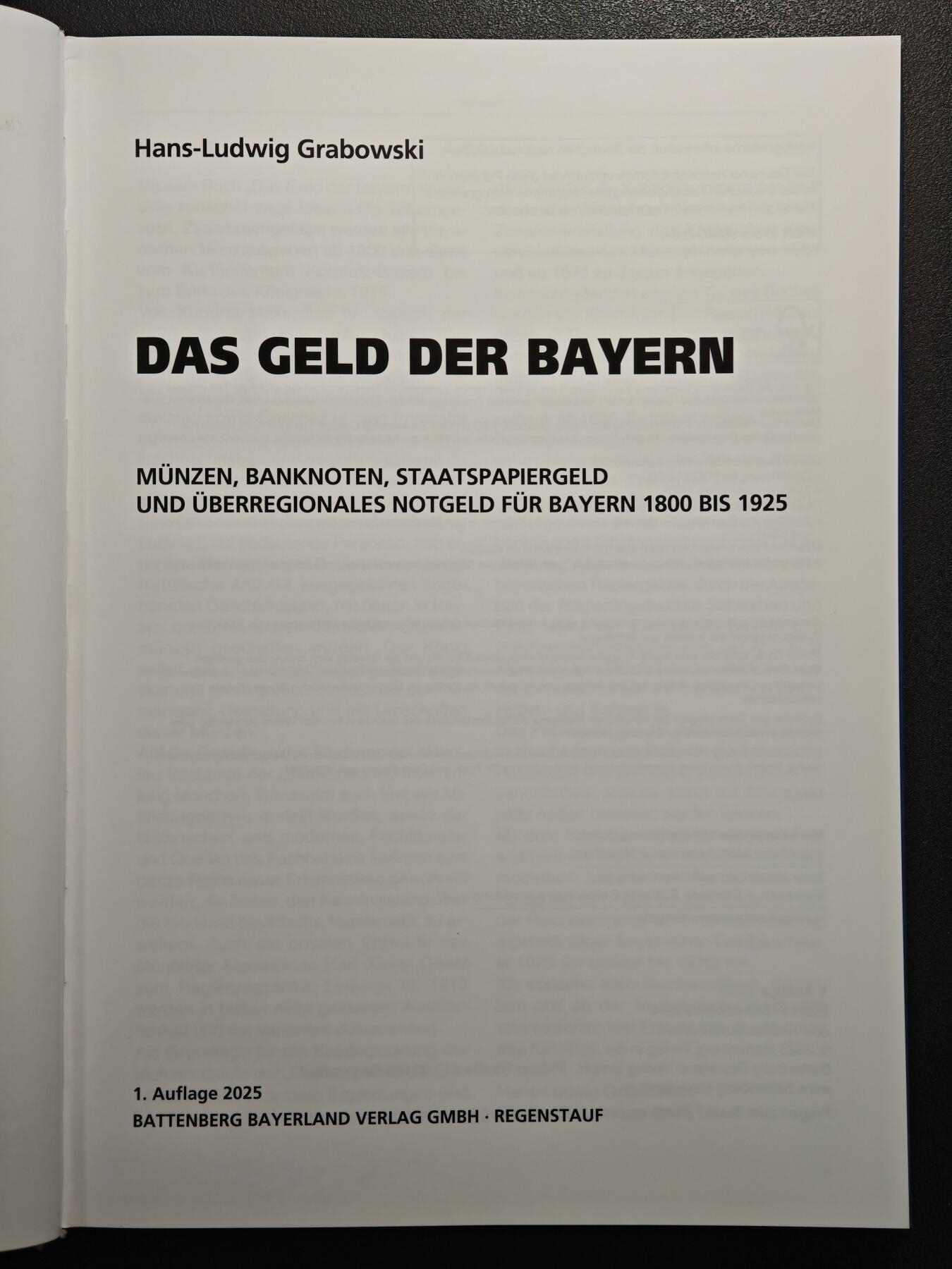 【德藏】世界币章拍卖第153期（拍品征集中~欢迎藏友联系） 全新 巴伐利亚1800-1925钱币目录 硬壳精装 全彩铜版纸印刷