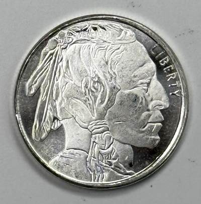 S&S Numismatic世界钱币-拍卖 第115期  - 美国 野牛和印第安人 半盎司999银章